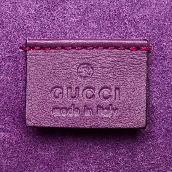 Gucci Beige GG Supreme Canvas Embroidered Sequin Small Dionysus Shoulder Bag - Picture 8 of 12